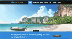Desktop Screenshot of holidayhouseboys.com