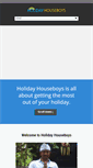Mobile Screenshot of holidayhouseboys.com